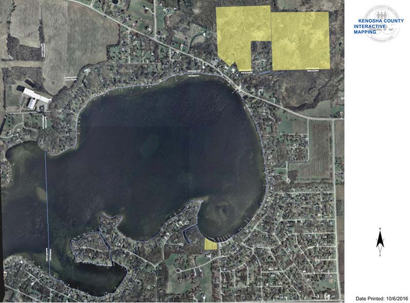 Wetland Preservations Map at Powers Lake, WI Wetland Preservations Map at Powers Lake, WI